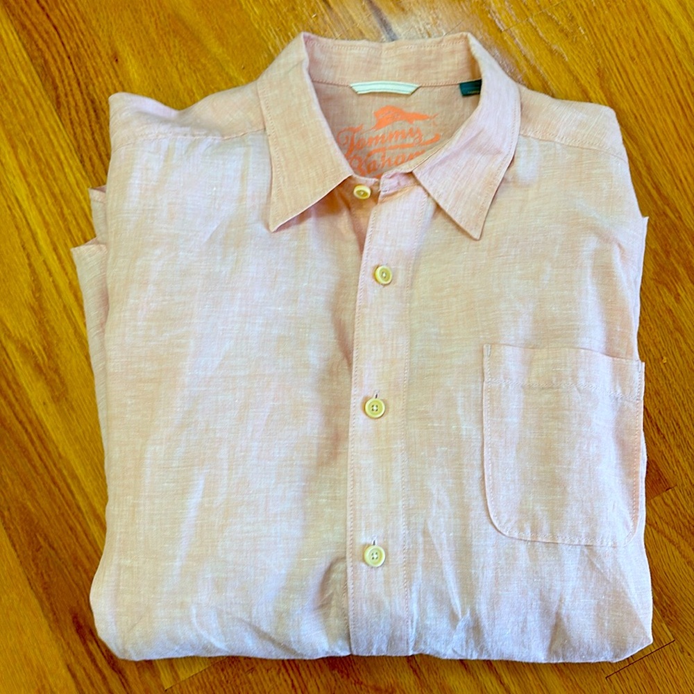 Tommy Bahama Coral Men’s Button Down Shirt